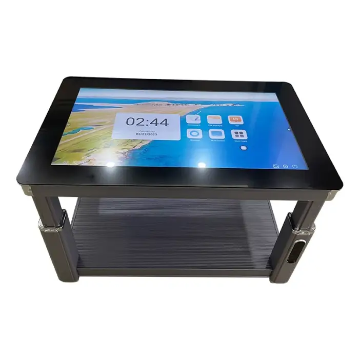 All In One Smart Professional 43 50 55 65 Inch School Smart Interactive Multi Touch Student Teaching Table