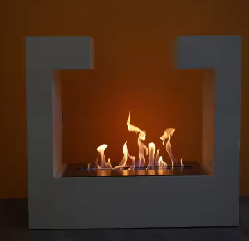 Eco-friendly 40 inch  intelligent electric bio ethanol design fireplace 1000mm inserts heater Alcohol Real Flame Fireplace