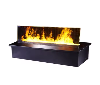 Smart water Vapor Fireplace with touchable Flame