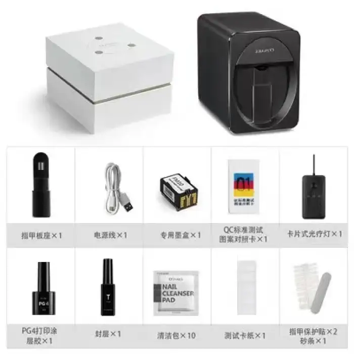 Digital 3D Finger Nail Printer Machine Nail Printing Machine Digital Nail Art Machine Manicure Store Home Use