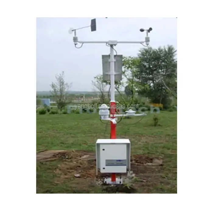 Outdoor Wireless Automatic Industrial Agriculture Cloud Software Data Logger Weather Station