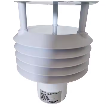 Outdoor Wind Speed Direction IR Rainfall Sensor Weather Monitoring System With Server Support