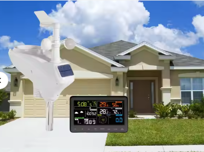 CE Professional Meteorological Monitoring Automatic Fine Offset Smart Outdoor Weather Station