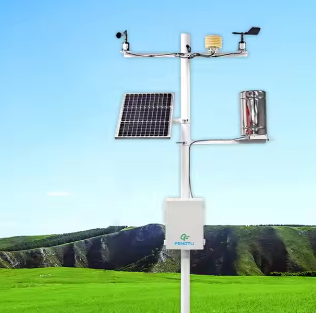 Automatic Weather Station Automatic GSM 4G for Industry Greenhouse Farm Smart Agriculture Fengtu IOT