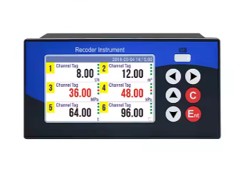 Datalogger Temperature and Humidity Multichannel Data Logger Multichannel PT100  Data Logger