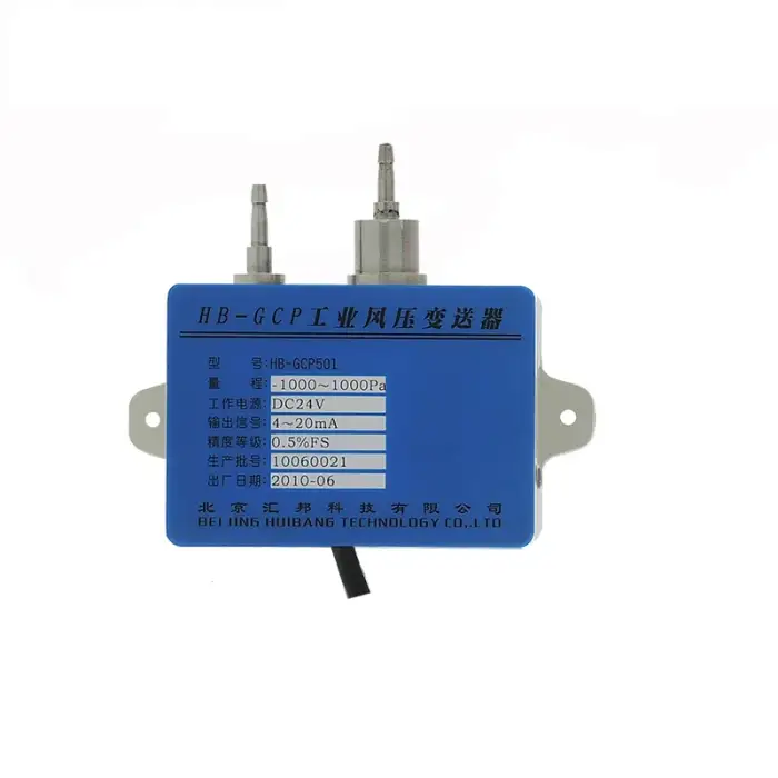 Wind Pressure Transmitter with Temperature and Humidity Sensor