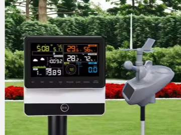 Outdoor LCD Temperature Recorder Hygrometer Home Use