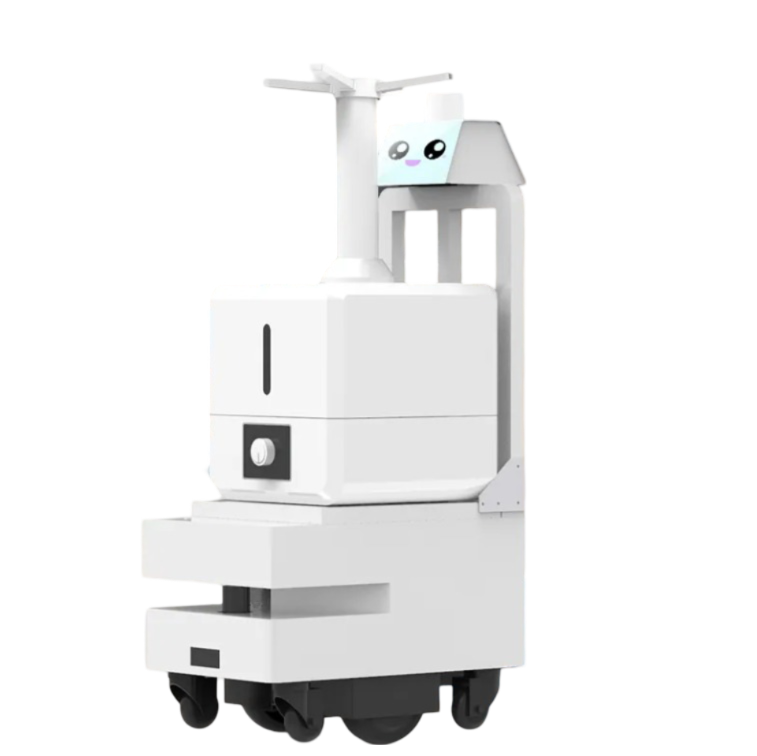 Robotic Sterilizer Spray Sterilization Robot Smart Air Sanitizing Machine Atomization Robots