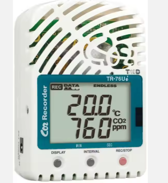 TR-76Ui CO2 Thermometer Humidity Temperature Data Logger Recorder