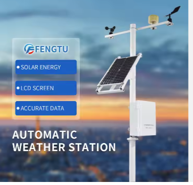 Automatic Weather Station for Meteorological Monitoring with Negative Oxygen Ion Content