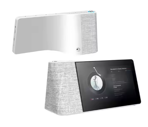 Design Smart Screen Speaker With Alexa Voice Activated AI Speaker Touch Screen IOT Control