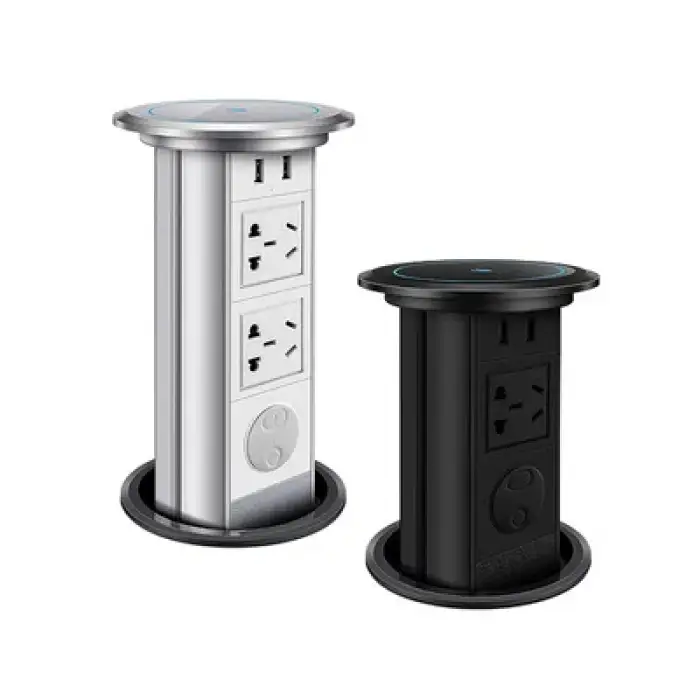 Customised Power Outlet Pop-Up Socket Desktop Socket Kitchen Smart Plug WiFi With USB Wireless Charging