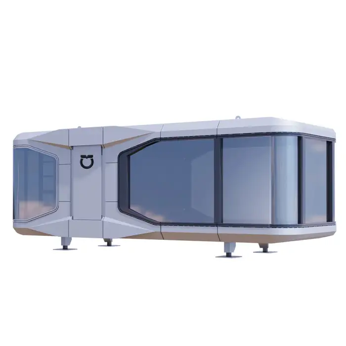 Space Capsule House Whole Readymade Smart Mini Camping Mobile Homes House With Voice Control Curtain Smart House Mobile Home