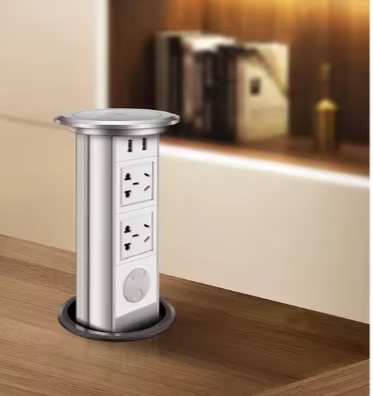 Customised Power Outlet Pop-Up Socket Desktop Socket Kitchen Smart Plug WiFi With USB Wireless Charging