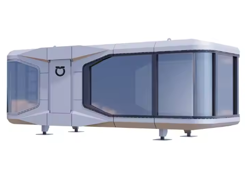 Whole Ready made  Space Capsule House Smart Camping Mobile Homes House Mobile Home With Voice Control Curtain Smart House