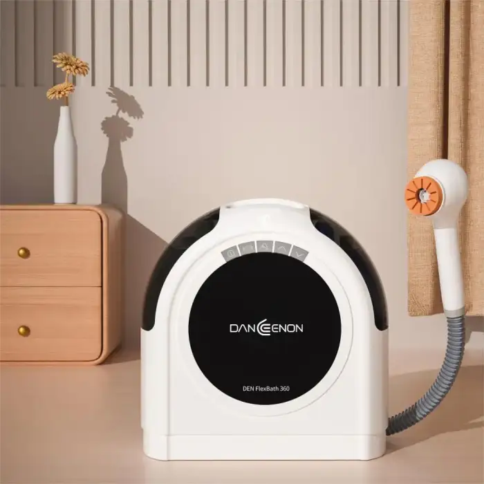 Paralyzed Patient Body Shower Robot Hair Washing Machine in Bed for Bedridden Patient Home Care