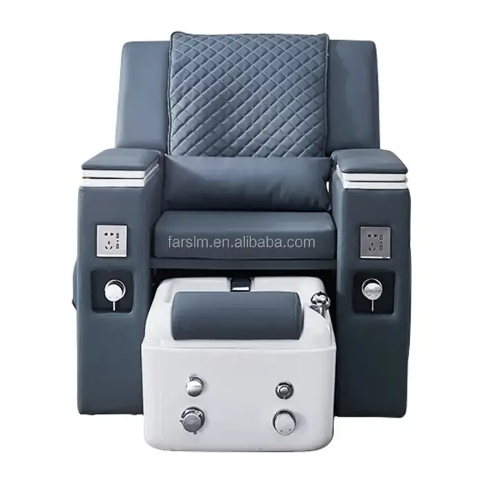 Luxury Nail Spa Salon Equipment Capable Interchange Chair Bed Massager Home Use Beauty Salon