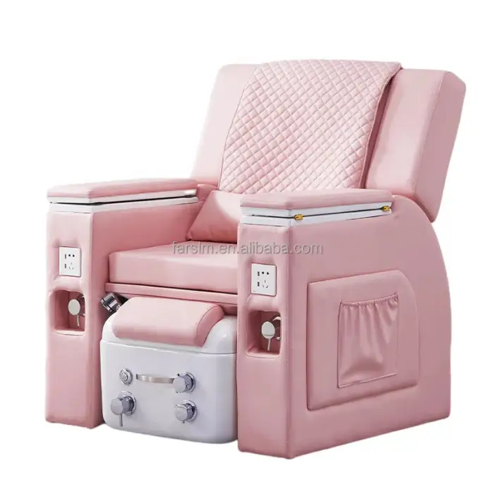 Luxury Nail Spa Salon Equipment Capable Interchange Chair Bed Massager Home Use Beauty Salon