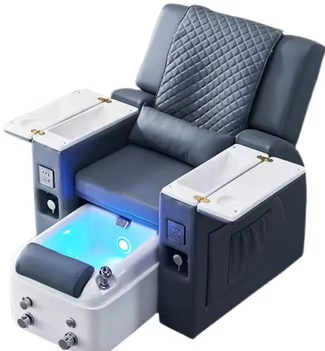 Luxury Nail Spa Salon Equipment Capable Interchange Chair Bed Massager Home Use Beauty Salon