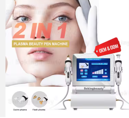 Rf Ems Spa Use Face Lifting Electric Massage Facial Beauty Device Plasma Led Light Therapy Skin Clean Portable Equipment