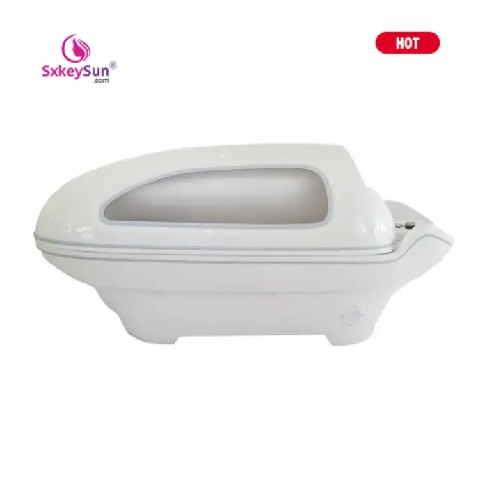 Multifunction 3 In 1 LED Light Spa Capsule Hydrotherapy Water Massage Wet Steam Sauna Chamber Spa Equipment