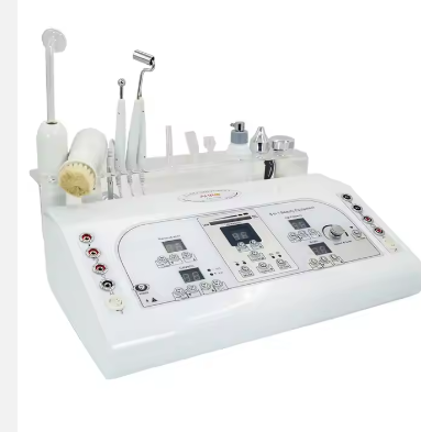 Au-8208 Auro High Frequency Galvanic 8 in 1 Multifunction Facial Spa Beauty Machine