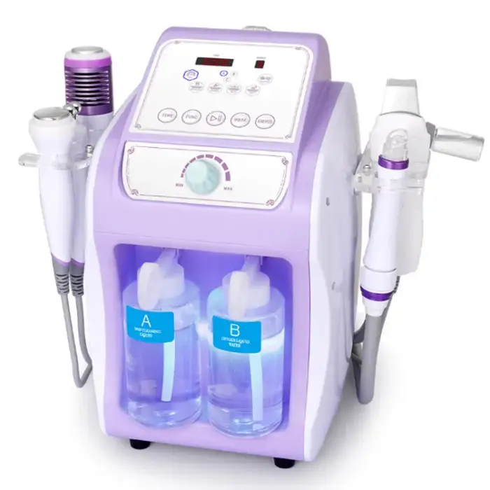 Facial Massagers Hot &amp; Cold Beauty Machine 9 Steps To Get Watery Clear Skin Beauty Spa And Facial Skin Care