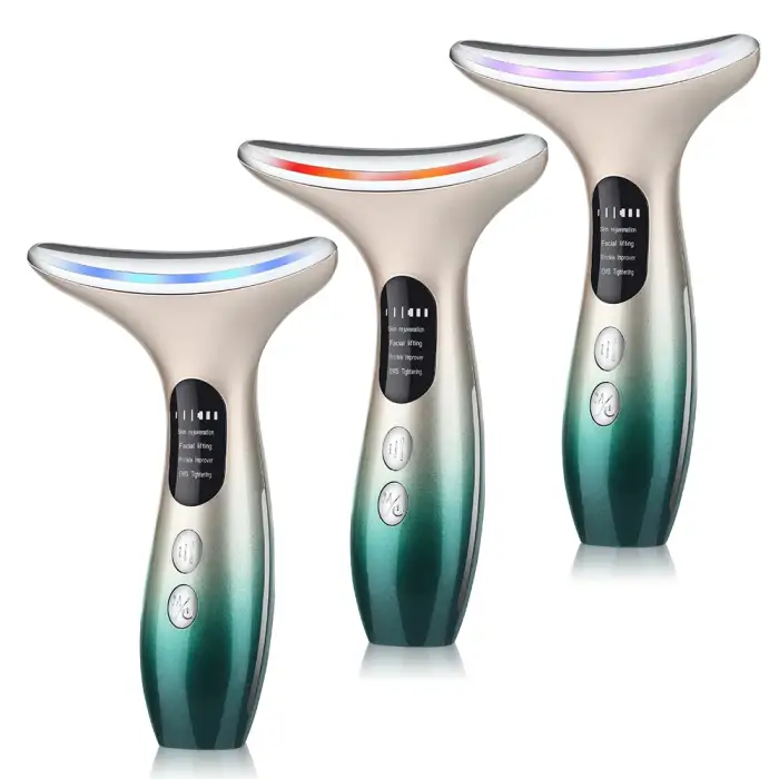 Beauty Home Use Spa Equipment Anti-aging Device Microcurrent Face &amp; Neck Lifting Massager