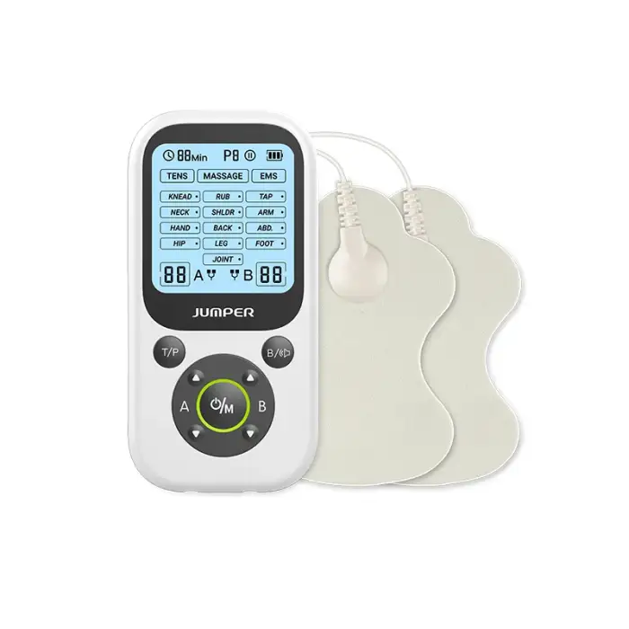 JUMPER JPD-ES210 3 in 1 TENS Unit EMS Muscle Stimulator Acupuncture Body Massage Digital Therapy Massager Electrostimulator