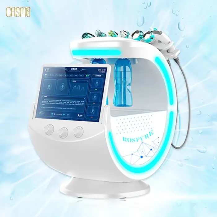 High quality 6 in 1 Smart Multifunctional Skin Care Face Lift Skin hydra Beauty Machine Facial Cleaning Machine