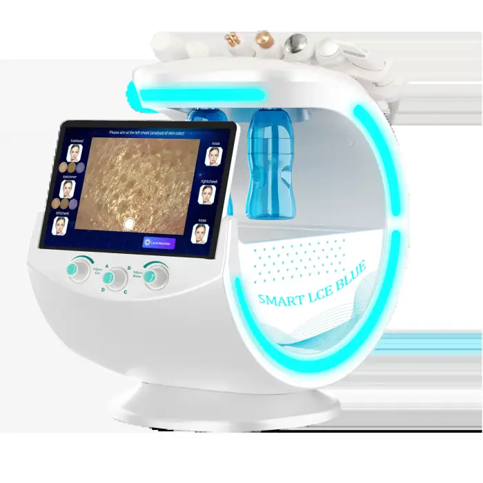 6 in 1 Smart Multifunctional Skin Care Face Lift Skin hydra Beauty Machine Facial Cleaning Machine