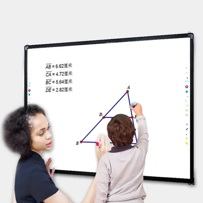 Aluminum Digital Smart Whiteboard Interactive For Classroom Teaching Panel Interactive Whiteboard