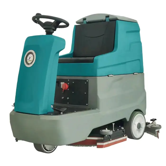 Seat Operation Sweeper Electric Floor Machine Washer Small Warehouse Cleaning