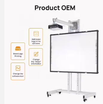 Aluminum Digital Smart Whiteboard Interactive For Classroom Teaching Panel Interactive Whiteboard