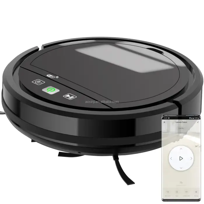 Sweeping and Mopping Robotic Vacuum Sweeper Robot Home Cleaning Machine Smart Automatic Rechargeable Floor Cleaner Robot