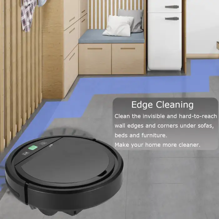 Sweeping and Mopping Robotic Vacuum Sweeper Robot Home Cleaning Machine Smart Automatic Rechargeable Floor Cleaner Robot