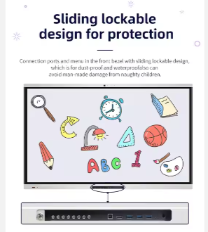 Pen Finger Touch WIFI LCD Digital Interactive Smart Boards for School Teaching-55 65 75 85 86 98 110 Inch