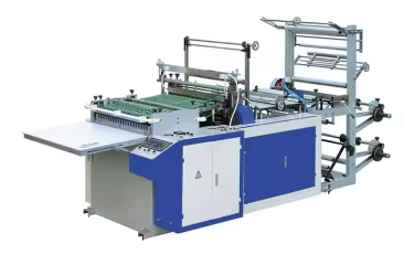 Biodegradable Shopping PP PE Plastic Bag Making Machine Fully Automatic Plastic T-Shirt Bag Making Machine