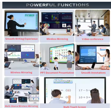 43inches Teaching Smart Board Touch Screen Supply Infrared Lcd Interactive Smart Whiteboard