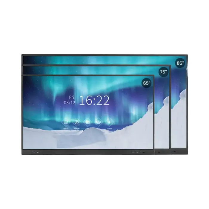 Smart Board Digital Interactive 75 Inch 65 Inch Classroom Whiteboard