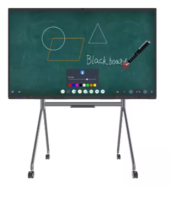 LONTON UHD 4K 75 Inch Teaching Board Interactive Whiteboard Educational Smart Interactive Board For School Education