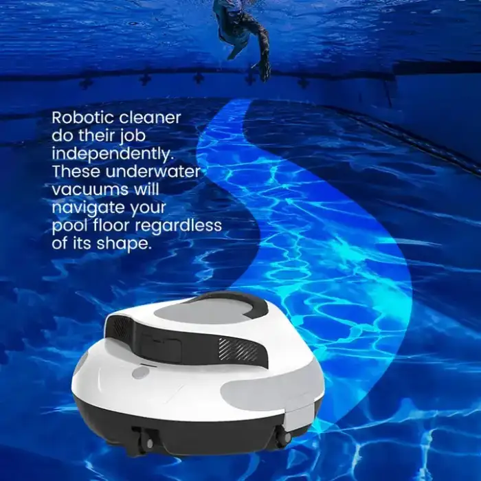 Robotic Swimming Pool Cleaner Robot Vacuum For Swimming Pools Automatic Robot Pool Cleaner