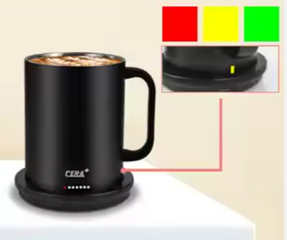 Temperature-Controlled Smart Mug Operated By Connecting To Bluetooth App Smart Mug