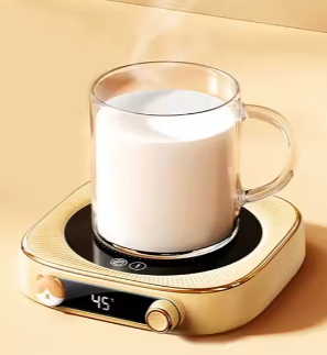 Smart Home Appliance Heating Coaster Automatic Shut Off Coffee Mug Warmer Far-infrared Cup Warmer for Desk