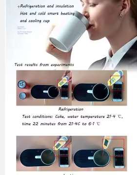 Portable  Smart Thermos Cup