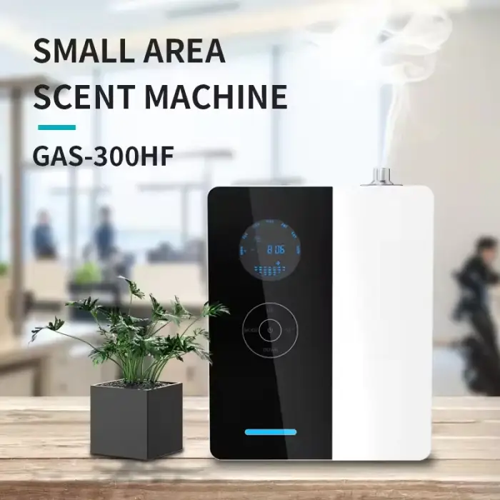 Commercial Wall Mounted HVAC Scent Air Diffuser Bluetooth Aroma Diffuser Machine Wifi Smart Home Hotel Fragrance Oil Machine