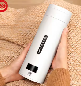 Double Wall Vacuum Insulated Stainless Steel thermal heating travel mug smart Water Bottles