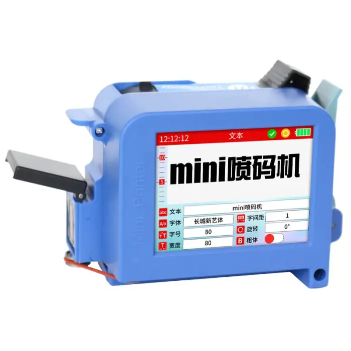 Mini Portable Expire Date Logo Code Thermal Inkjet Printer