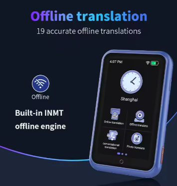 Ai Translator Multi-Language Overseas Travel Artifact Learning Assistant Portable Small Translator