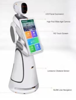 Intelligent Conversation Robot Artificial Intelligence Software Assistant Video Chat AI Interactive Chatting Robots